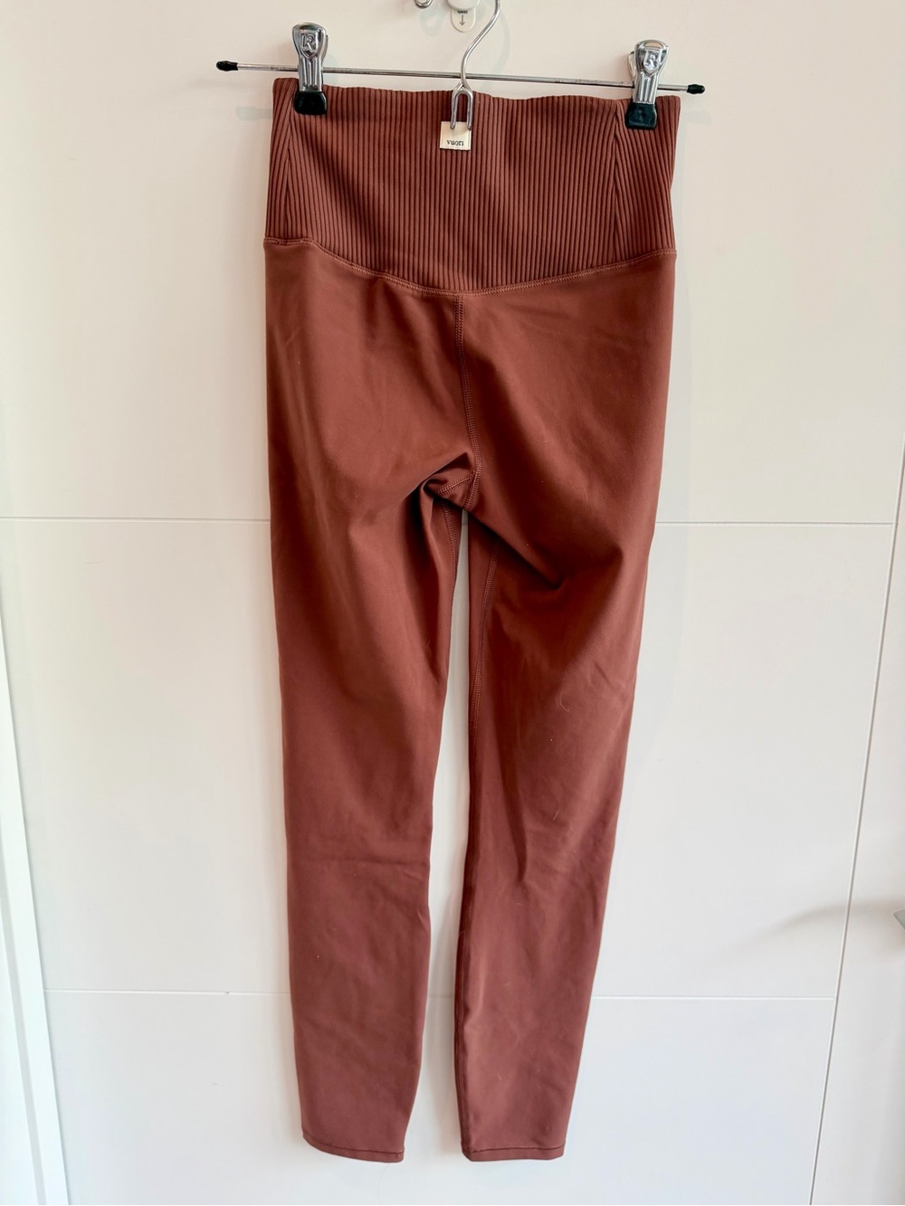 Vuori Copper Leggings with Ribbed Waist